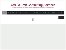 Tablet Screenshot of amichurchconsulting.com